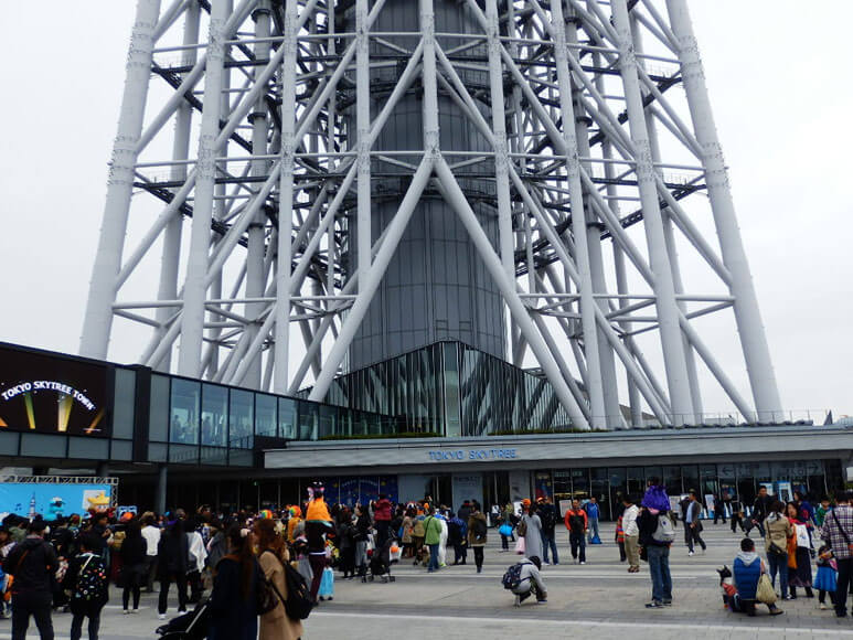 東京都のおすすめ観光地 東京スカイツリーの天空回廊の景色は絶景